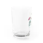 やさぐれみみぃのみせのお揃いのともだち Water Glass :left