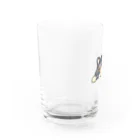 WORLD1グッズショップののぞきねこちゃん Water Glass :left