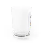 茶居家の【喫茶店】茶居家 サイフォン ペーパーコラージュ Water Glass :left
