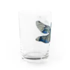 アクリルガッシュの奴隷のチョウトンボ Water Glass :left