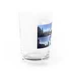 下北龍雲堂の【🐉開運🐉】下北五大龍雲グッズ（ロゴなし） Water Glass :left