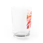 amorphousのW -えがおのしわ- シリーズ01 Water Glass :left