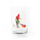 星ノ街バザールの秋の妖精とキノコたち Water Glass :left