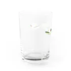 ぺけまるしょっぷの練切シマエナガグッズ Water Glass :left