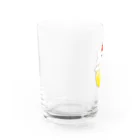 pecori ぺこりのしろくまのクリームソーダ　レモン味 Water Glass :left