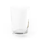 有限会社サイエンスファクトリーのベンガルワシミミズクのタイミー【縦/white】 Water Glass :left