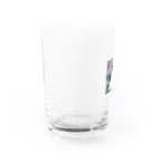 AIちゃんの浮世絵犬 Water Glass :left