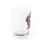 月蝕ざっか店＠SUZURIの不機嫌と王冠とお猫さま - Ctype Water Glass :left