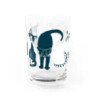 喫茶こぐまやの6匹の猫 Water Glass :left