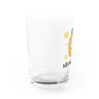 こまちのお部屋のぱいなぽー(パイナップル)ショートグラス Water Glass :left