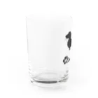 bow and arrow のダックスフント Water Glass :left