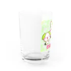 けあうさSHOPのがんばろうけあうさ Water Glass :left