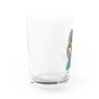 ほらをた娘🦈ྀི🎈のほらをた娘 Cat knows all the things of theowner Water Glass :left