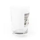 RikuMiku(りくみく）のりくみく（なかよし） Water Glass :left