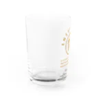 cosmicatiromの円周率 ベージュ Water Glass :left