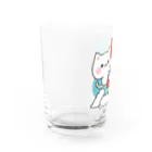 DECORの気づかいのできるネコ　ロケットver. Water Glass :left