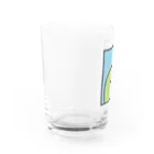 なす屋のそらまめの証明写真 Water Glass :left