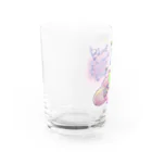 LusterAのコバルトヤドクガエルクラウン Water Glass :left