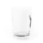 カミナガオジサン@絵本作家の野ねずみ トピラ Water Glass :left