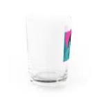 アロサウルスのmidnighit_sun Water Glass :left