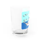 Fortune Campers そっくの雑貨屋さんのさおりん号で釣りしよう Water Glass :left