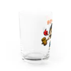 かぼちゃへっずのグッズのかぼちゃへっず01 Water Glass :left