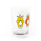 mincruの喜怒哀楽くまさんズ Water Glass :left