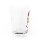 堀越ヨッシーのお店（SUZURI支店）のピエロと遊ぼう Water Glass :left