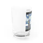 H.K.Goatmanのドット絵星月夜 Water Glass :left