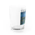 MUGEN ARTのゴッホ　ローヌ川の星月夜　Van Gogh / Starry Night Over the Rhône  Water Glass :left