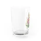 botanicalartAIのキンギョソウ Water Glass :left