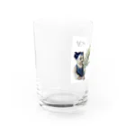 ヤオマサショウテンのヤーちゃんマーちゃん Water Glass :left