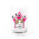 kokoのねこ猫NEKO03グラス(白ブチ) グラス左面