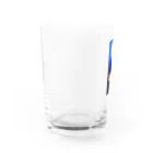 犬甘ちゃんの杜のラームくんとヤモリちゃん Water Glass :left