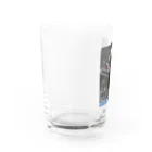 KPseiのsei03.h・ねこといぬ Water Glass :left