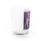 MUYU /  Animal ArtistのMemories with my pet ５ Water Glass :left