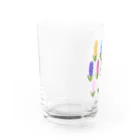 アトリエ猫田：猫田アスカのヒヤシンスに紛れる子 Water Glass :left