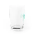 くろ【モノクローム】の翡翠 Water Glass :left