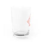 非　−arazu−の非　ロゴ透過 Water Glass :left