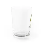 キノコ図館のNo.1 アイシメジ Water Glass :left