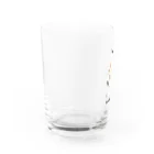 吠える動物の吠えるネコ Water Glass :left