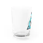 #FFFFFFのドット絵ロゴマーク Water Glass :left