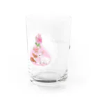 idumi-artの白うさぎ　matrixバージョン Water Glass :left