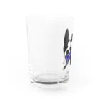 BuhiBuhiBooのMyボストンテリア Water Glass :left