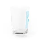 dolphineの癒しのハッピードルフィン　Healing Happy Dolphine Water Glass :left