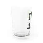 オノマトピアのアイラブ土管（どかん） Water Glass :left