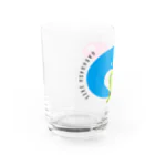 がさっ子クラブのいきものガサり タイポグラフィ（カラー1） Water Glass :left