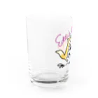 haneponのEddie Marcon タヌキツネ Water Glass :left