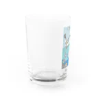 Ohiro’s Shop のハチとアリの海水浴(両面プリント) Water Glass :left