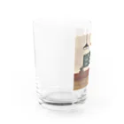 【KOTCH】 Tシャツショップのくまのカフェ Water Glass :left